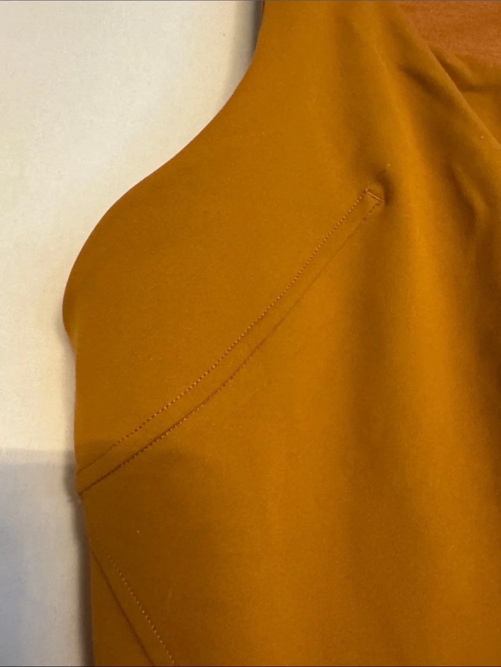 lululemon Invigorate Training Cropped Tank, Size 6, Color Butternut Brown